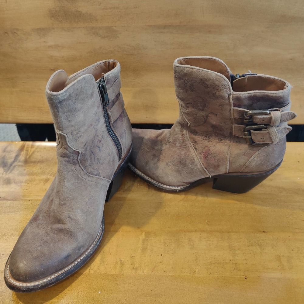 Lucchese Catalina western ankle boots size 6B model M4953